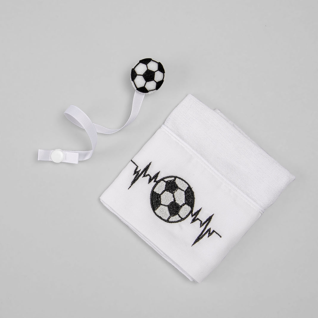 Fralda Boca - Bola de Futebol - Preto