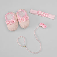 Prendedor de Chupetas - Flores Delicadas