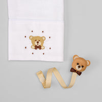 Prendedor de Chupetas - Urso Petit