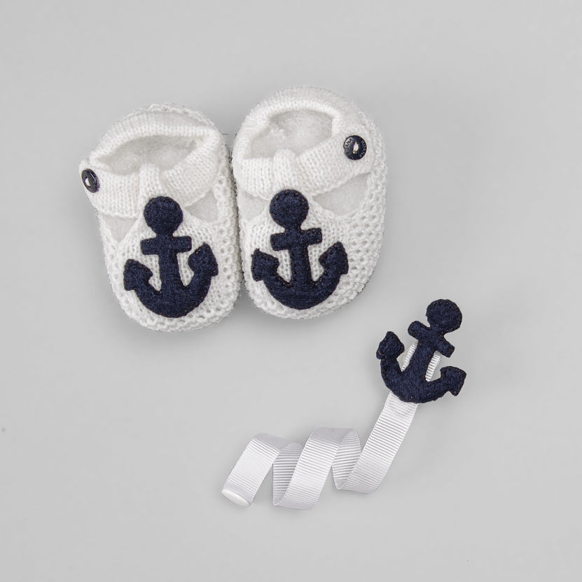 Prendedor de Chupetas - Âncora