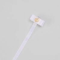 Prendedor de Chupetas - Batizado - Branco