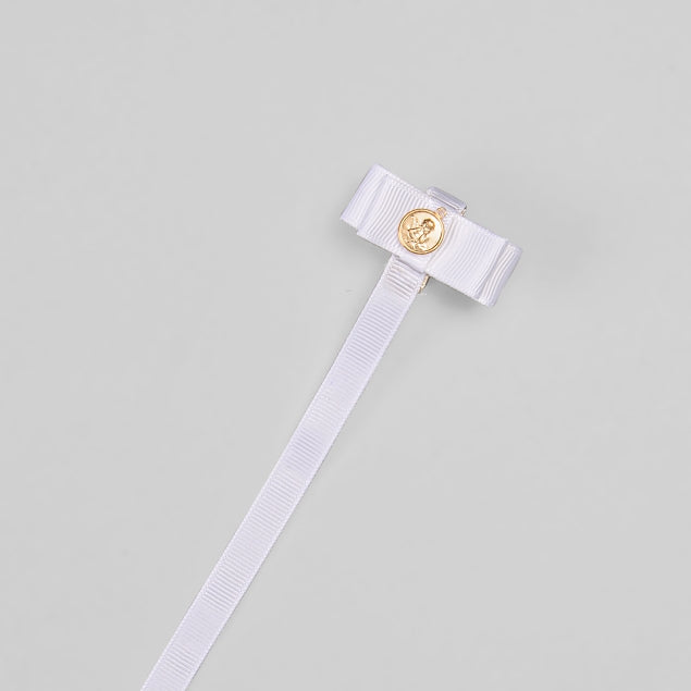 Prendedor de Chupetas - Batizado - Branco