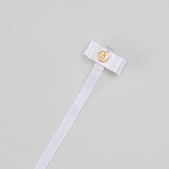 Prendedor de Chupetas - Batizado - Branco