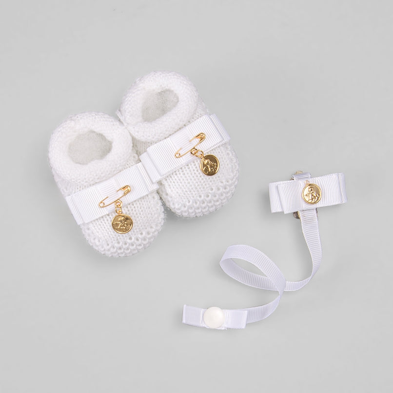 Sapatinho - Batizado - Branco