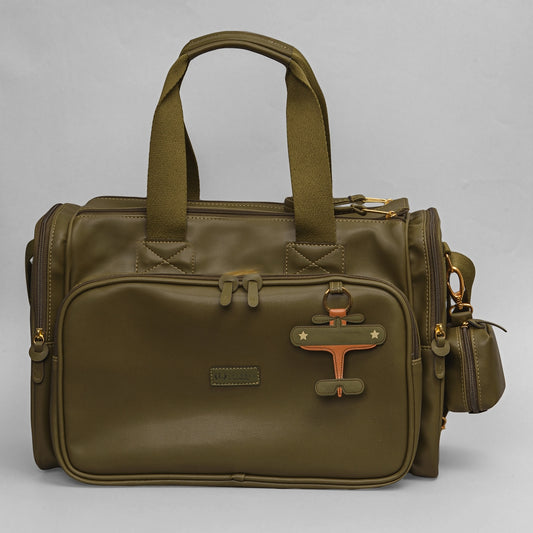 Bolsa Maternidade - LALEBLU by Masterbag Baby - Napa Soft - Verde 992