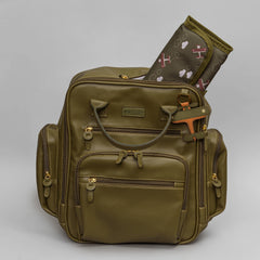 Mochila Maternidade - LALEBLU by Masterbag Baby - Napa Soft - Verde