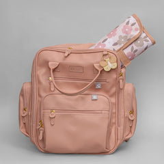 Mochila Maternidade - LALEBLU by Masterbag Baby - Napa Soft - Rose