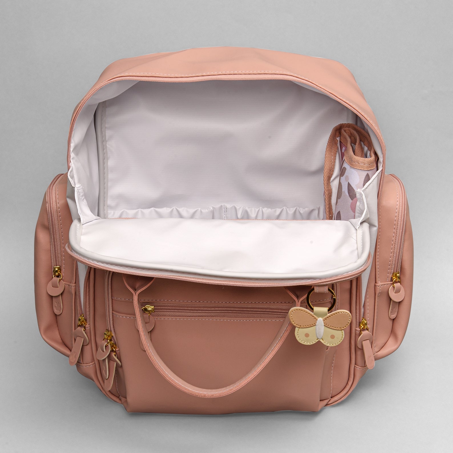 Mochila Maternidade - LALEBLU by Masterbag Baby - Napa Soft - Rose