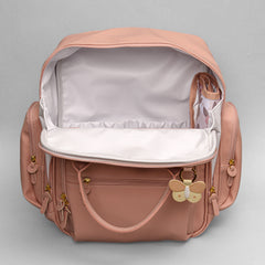Mochila Maternidade - LALEBLU by Masterbag Baby - Napa Soft - Rose