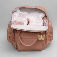 Mochila Maternidade - LALEBLU by Masterbag Baby - Napa Soft - Rose