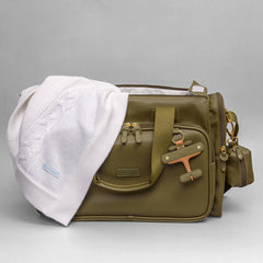 Bolsa Maternidade - LALEBLU by Masterbag Baby - Napa Soft - Verde