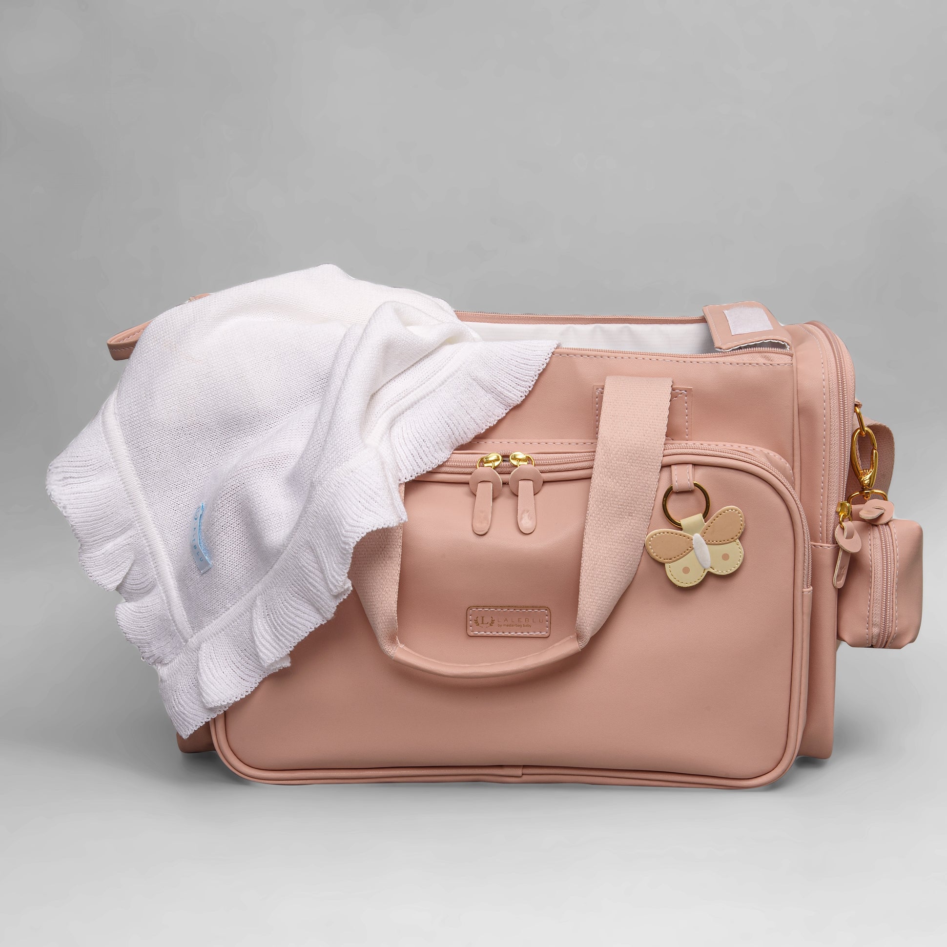 Bolsa Maternidade - LALEBLU by Masterbag Baby - Napa Soft - Rose