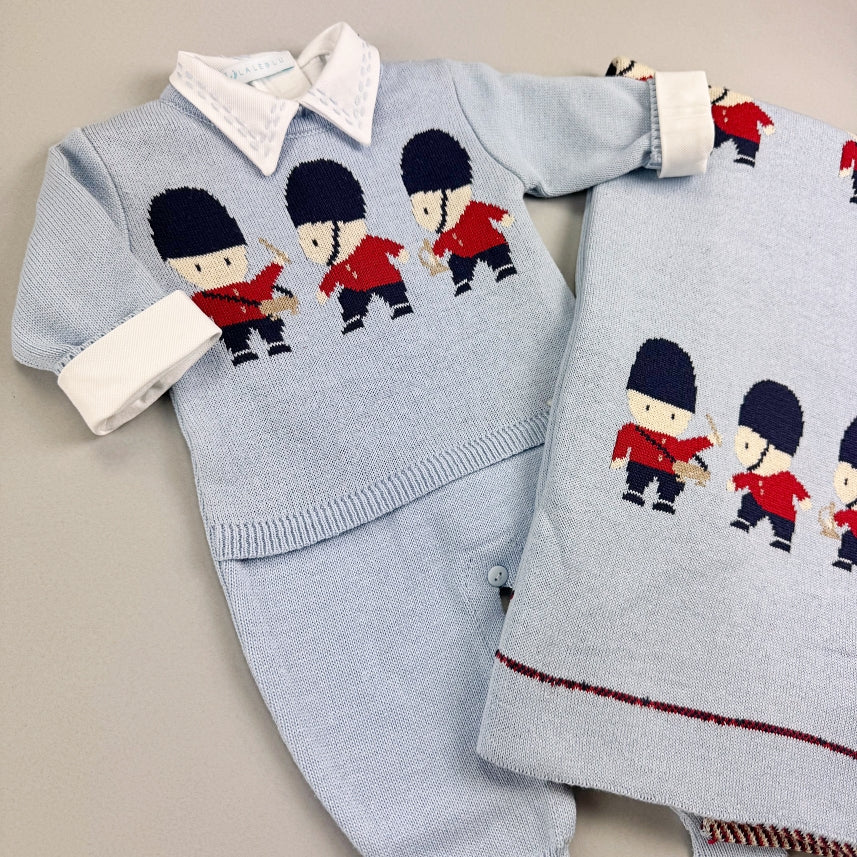 Macacão e Manta - Pedro - Blue Sky