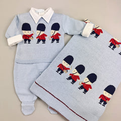 Macacão e Manta - Pedro - Blue Sky