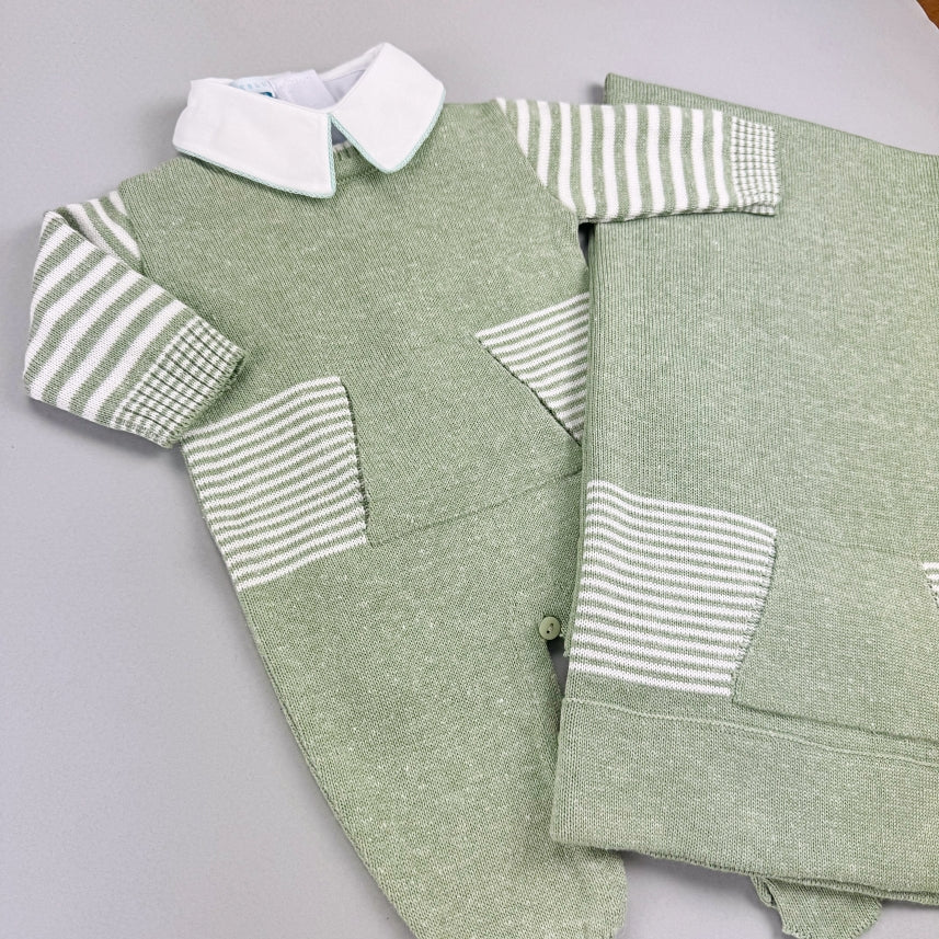 Macacão e Manta - Gabriel - Verde