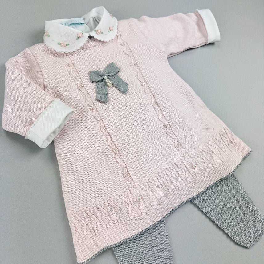 Vestido e Calça - Laura - Rosa e Steal