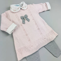 Vestido e Calça - Laura - Rosa e Steal