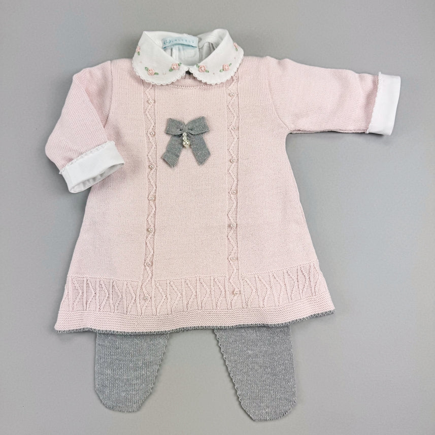 Vestido e Calça - Laura - Rosa e Steal