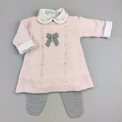 Vestido e Calça - Laura - Rosa e Steal