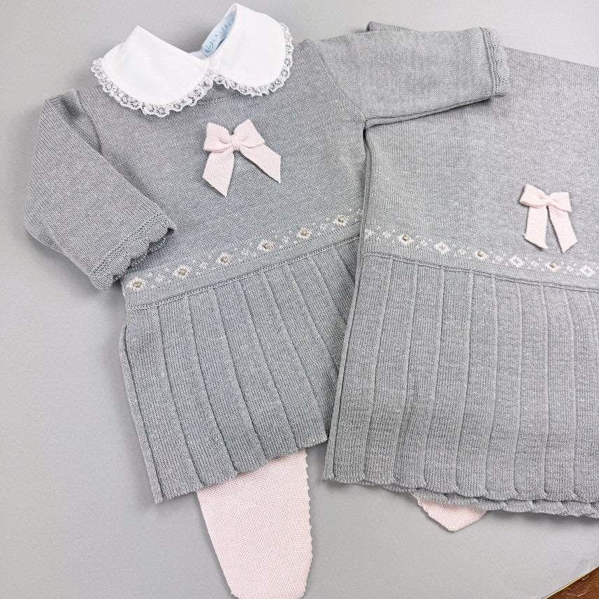 Vestido, Calça e Manta - Liz - Mescla