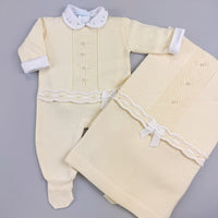 Macacão e Manta - Lívia - Amarelo