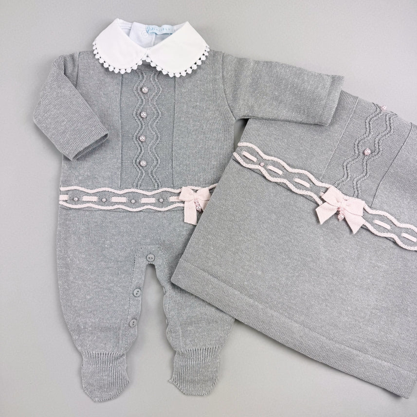 Macacão e Manta - Lívia - Mescla