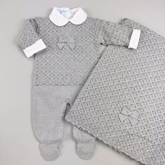 Macacão e Manta - Jade - Mescla