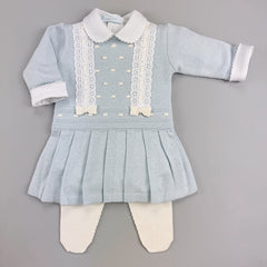 Vestido e Calça - Catarina - Azul Pó