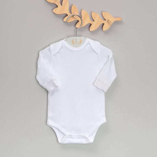 Body para Bebê - Algodão Pima - Manga Longa 1200