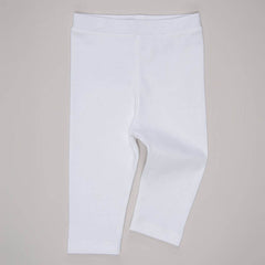 Calça para Bebê Algodão Pima - Branco