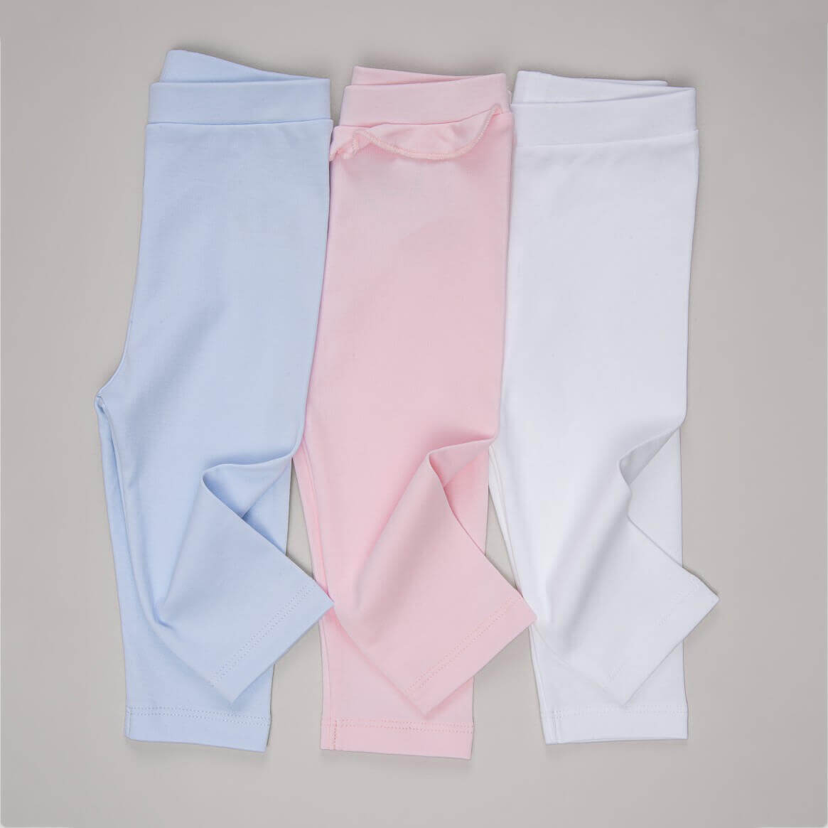 Calça para Bebê Algodão Pima - Branco