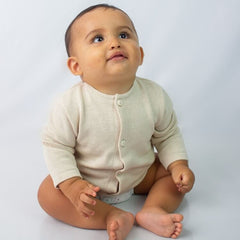 Casaco para Bebê - Tricot Liso