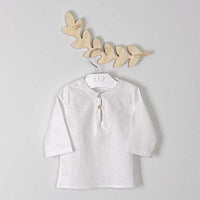 Camisa Manga Longa - Linho - Batizado