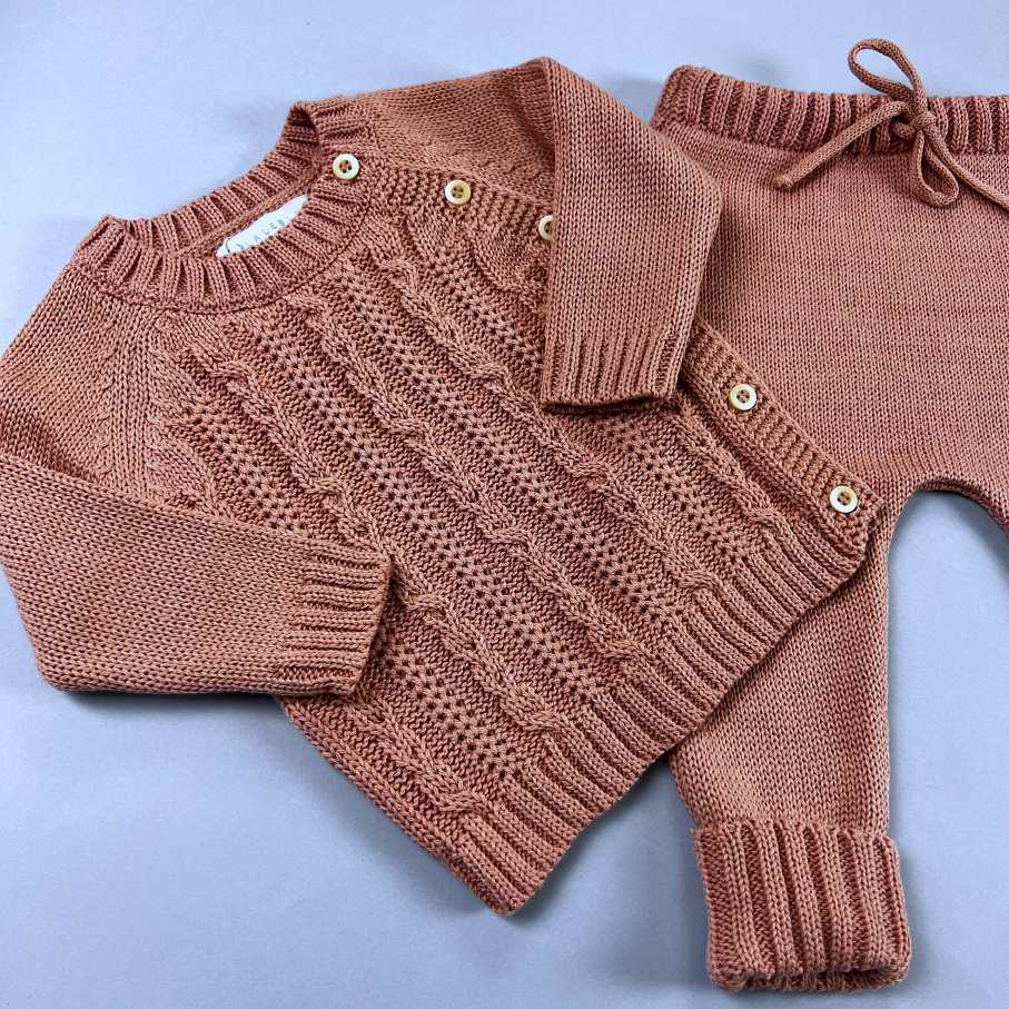 Conjunto Casaco e Calça - Oslo - Rosê