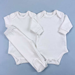 Culote com Pé para Bebê - Algodão Pima