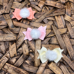 Laço de Cabelo para Bebê - Bico de Pato – Pompom