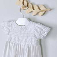 Vestido Antonella - Linho - Batizado