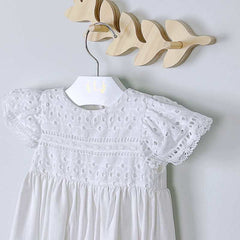 Vestido Antonella - Linho - Batizado