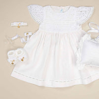 Vestido Antonella - Linho - Batizado