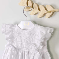 Vestido Clara - Linho - Batizado
