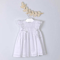 Vestido Clara - Linho - Batizado