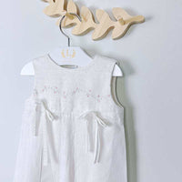Vestido Eva - Linho - Batizado