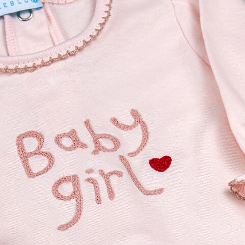 Macacão para Bebê Suedine - Baby Girl