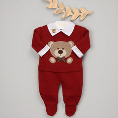 Macacão - Urso Petit - Red