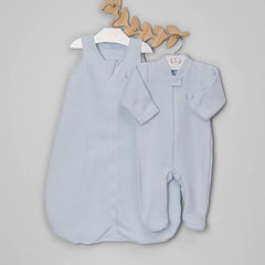 Macacão para Bebê - Soft - Azul