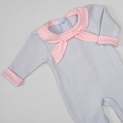Macacão - Tricotil - Zoe - Azul e Rosa