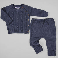 Conjunto Casaco e Calça - Oslo - Índigo