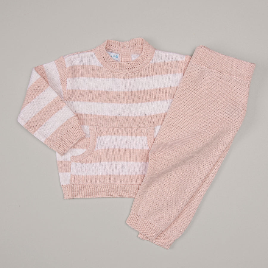 Conjunto Listado - Rosa Pastel