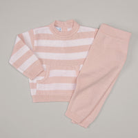 Conjunto Listado - Rosa Pastel