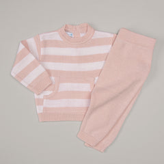 Conjunto Listado - Rosa Pastel